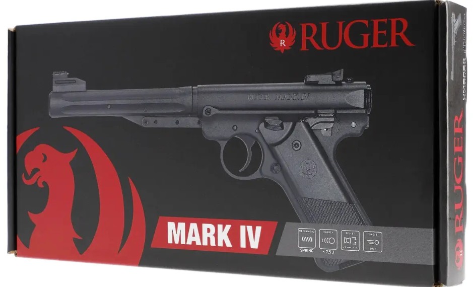 Пістолет пневматичний Umarex Ruger Mark IV Stainless 4.5 мм 5.8413
